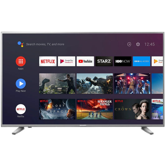 Restored Sharp 58 Class 4K (2160P) Smart LED TV (LC-58Q620U) (Refurbished)