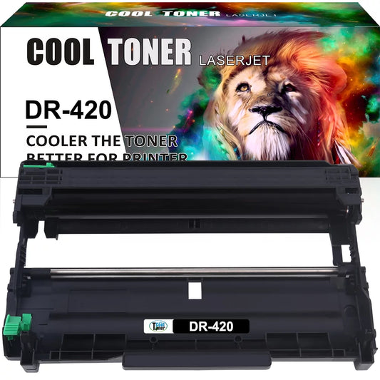 Cool Toner Compatible Drum Unit Replacement for Brother DR-420 DR420 (Black, 1-Pack)