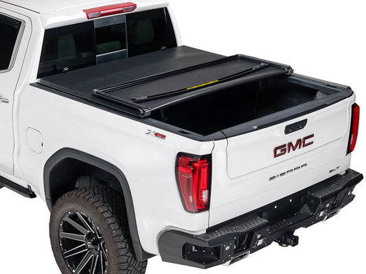 Gator by RealTruck ETX Tri-Fold Tonneau Cover Compatible with 2022 Toyota Tundra 6'7 Bed W/O Deck Rail System