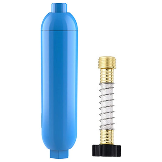 OWSOO RV Inline Water Filter with Flexible Hose Protector, Reduces Bad Taste, Odor, Chlorine & Sediment, Ideal for RVs, Campers, Travel Trailers, Boats