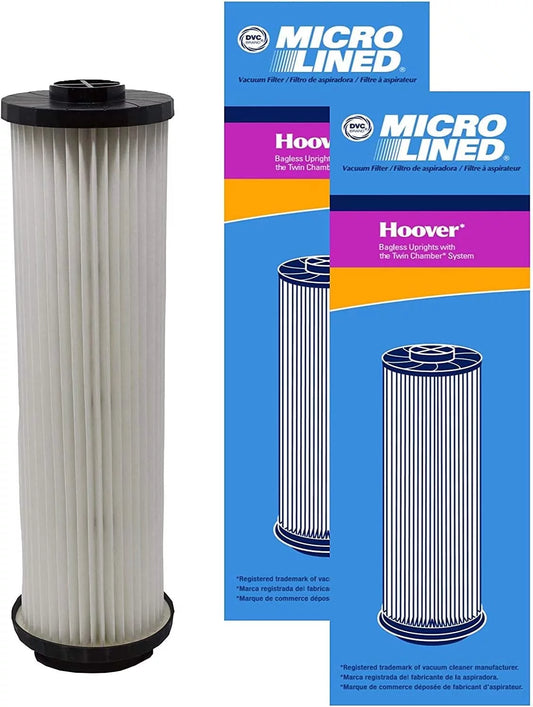 DVC Replacement Twin Chamber Filter 43611042 Hoover WindTunnel Bagless Upright Vacuum HEPA - 2 Filter