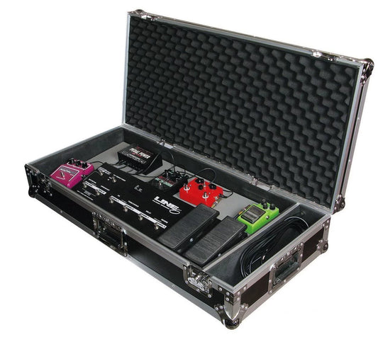 Odyssey FZGPEDAL32W 32” ATA Flight Pedal Case w/ Slanted Pedal Board