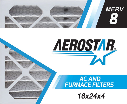 Merv 8 AC and Furnace Air Filter by Aerostar