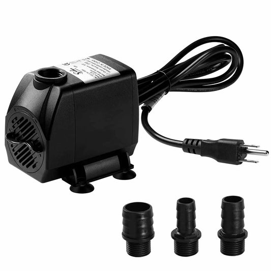 Simple Deluxe Aquarium Water Pump 550GPH Submersible Pump Power Head, Fountain Pump for Fish Tank,Black