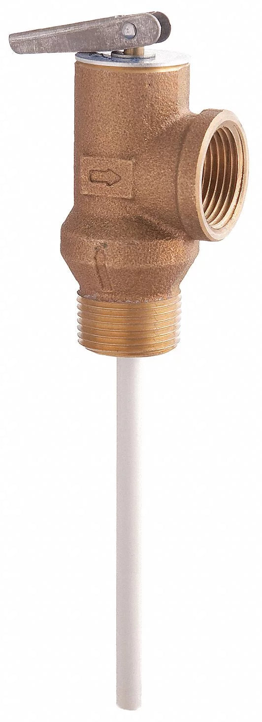 Watts T and P Relief Valve,3/4 In. Inlet  3/4 LF 100XL-4