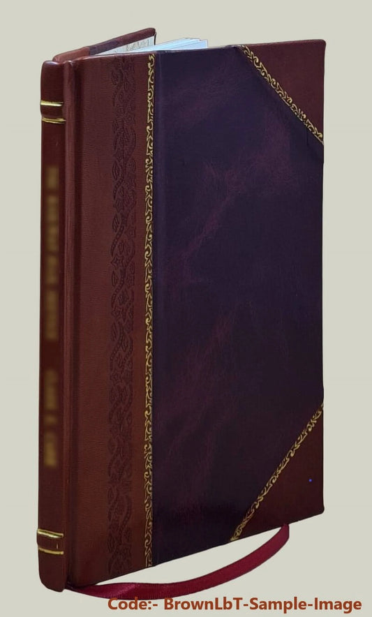 Competitive tests of air brakes of the Westinghouse air brake co. and the New York air brake co. upon the New York central and Hudson river railroad September 8, 9, [Leather Bound]