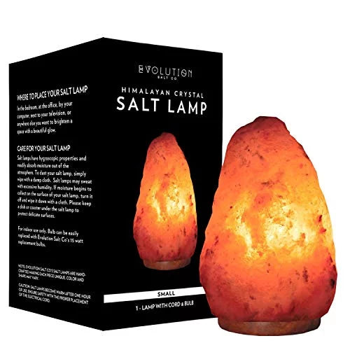 Evolution Salt Natural Crystal Himalayan Salt Lamp 4-6 lbs