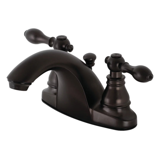 Kingston Brass KB7645ACL American Classic 4 Centerset Bathroom Faucet, Oil Rubbed Bronze