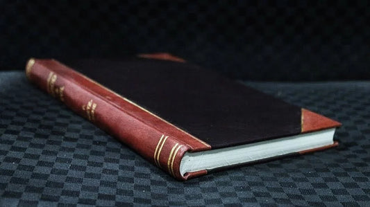 Publications. Volume 25 1907 (1907) [Leatherbound]