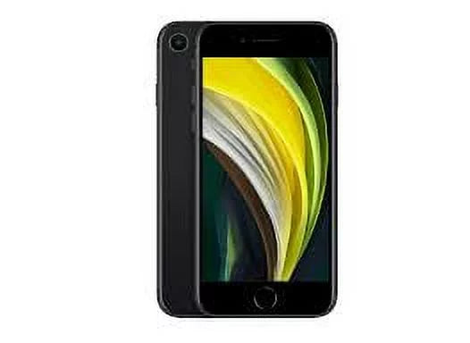Restored Unlocked Apple iPhone SE (2020) w/ 128GB, Black (Refurbished)