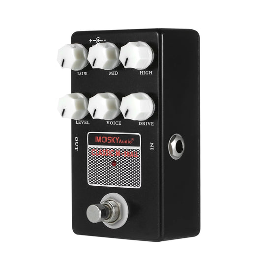 Anself MOSKYaudio M-SHALL Speaker Simulator Cabinet Simulator Guitar Effect Pedal Speaker Simulation for Guitar Bass