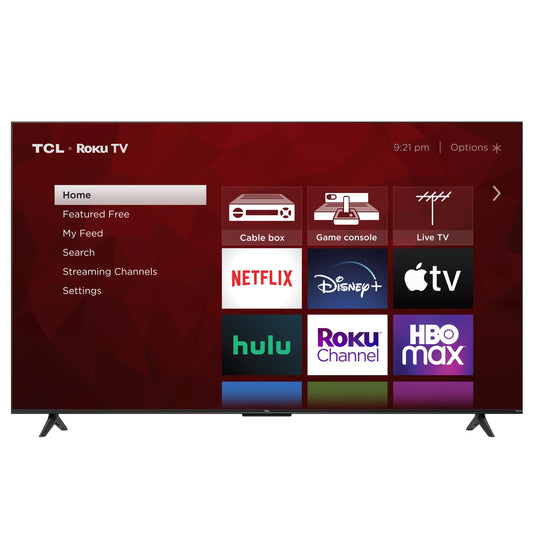 TCL 55 Class 4-Series 4K UHD HDR Smart Roku TV – 55S455