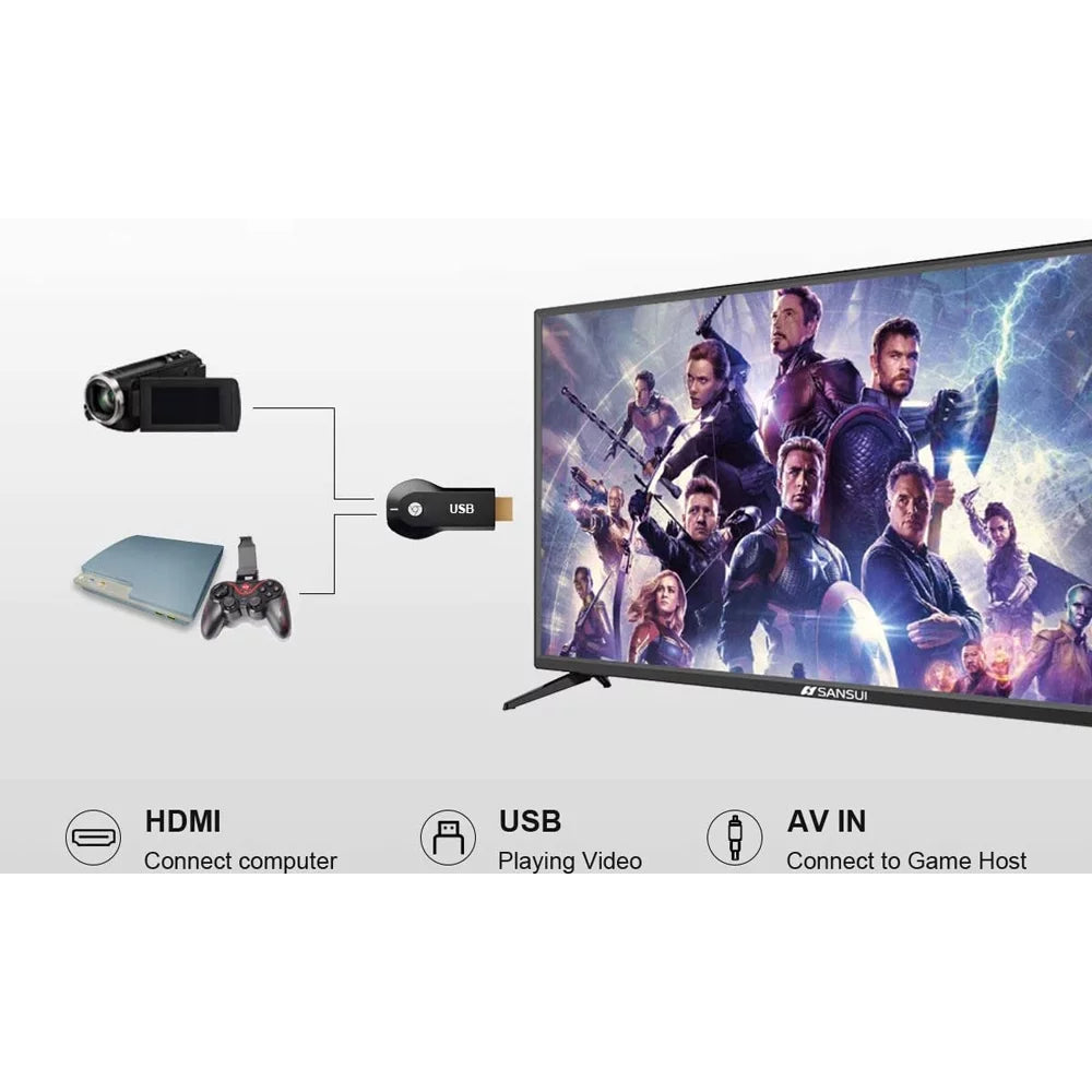 Open Box Sansui S32P28 32 inch HD DLED TV