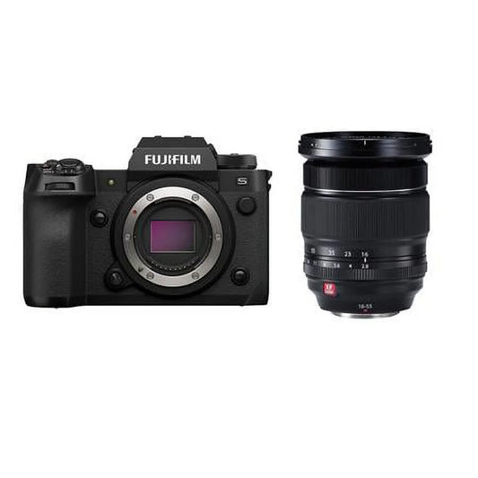 X-H2S Mirrorless Digital Camera Body with XF 16-55mm F2.8 R LM WR (Weather Resistant) Lens