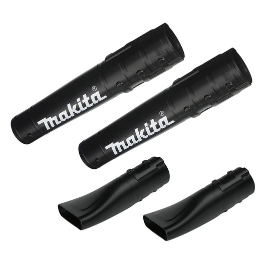 Makita (2) Flat End Nozzle Attachments and (2) 3-Stage Blower Nozzles