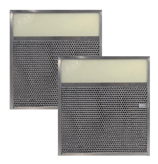 2-Pack Air Filter Factory 610046 Compatible for Rangeaire Charcoal Carbon Lens Filter