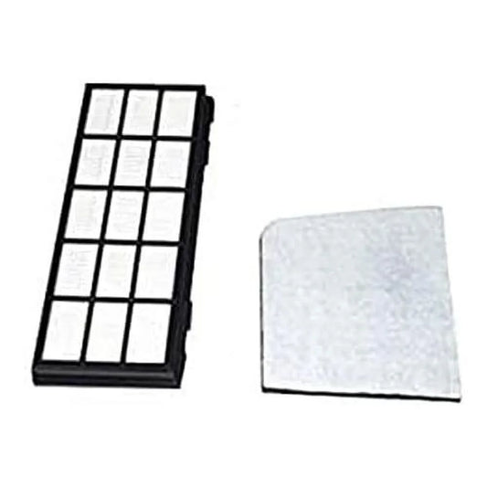 Replacement Part For Carpet Pro Vacuum HEPA & SECONDAY Media Filter Set Fits CPU-1, CPU-2,CPU-1T, CPU-2T Models # Compare To Part CPU12-F