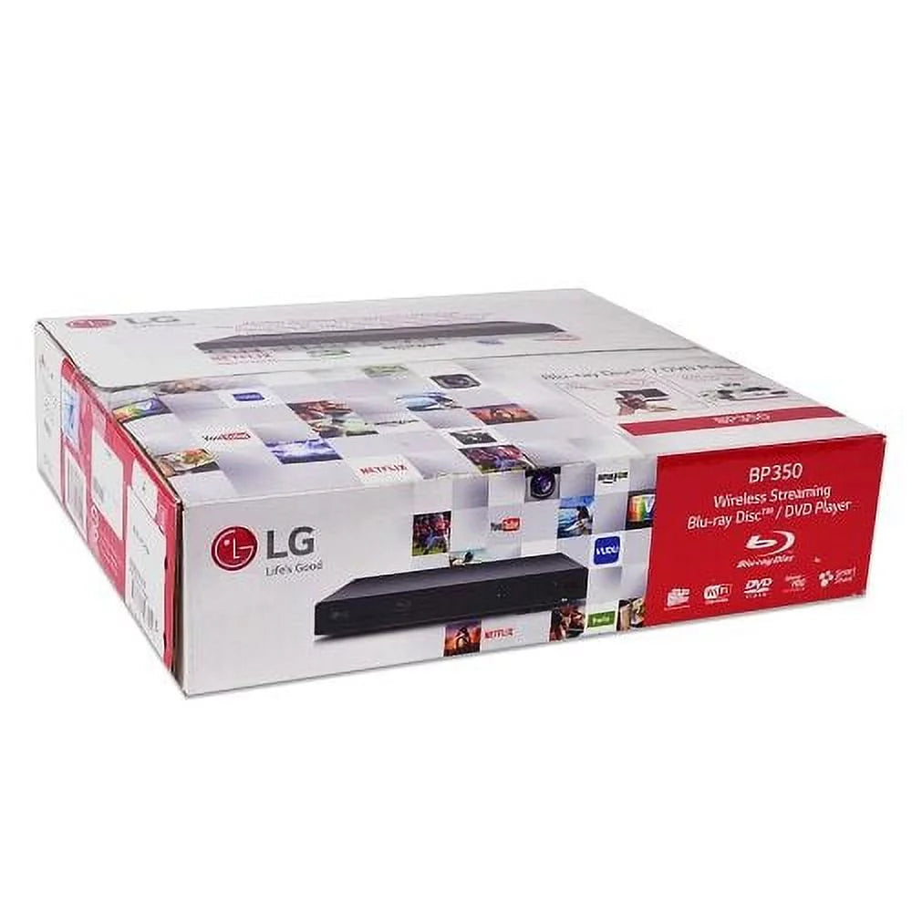 LG Blu-ray Player with Wi-Fi Streaming (BP350)