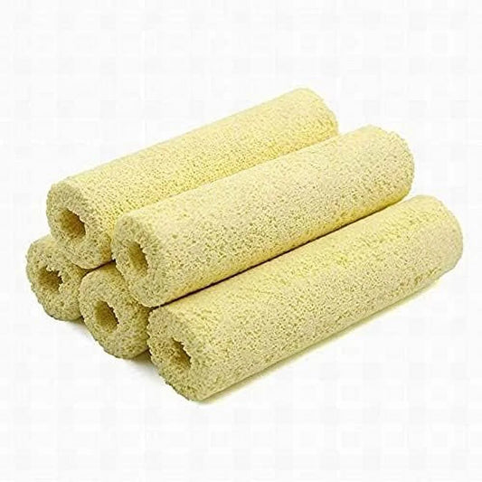 Round Ceramic Bar Filter Media Bacteria House Bio Filtration Media Sump Canister, 9 Pieces Total For   Aquarium Filtration, Fish Safe Large Filter Media, Ceramic Bio Media Blocks