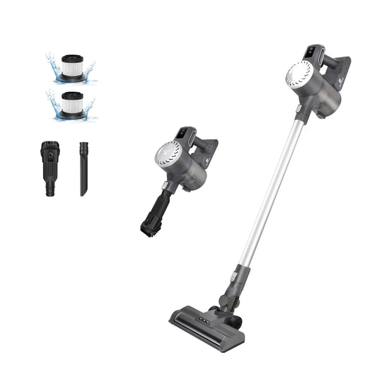 Cordless Vacuum Cleaner, Stick Vacuum Cleaner, Lightweight Vacuum Cleaners for Home, Stick Vacuum with 11Kpa Suction, Powerful Motor, 0.4L Dust Cup, Handheld Vacuum for Home