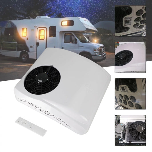 RV Air Conditioner Heat Pump Camper Non-Ducted Rooftop AC Unit Heater/Cooling