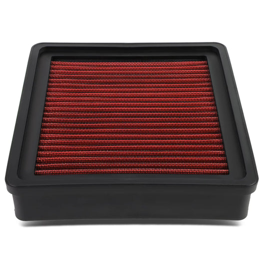 DNA Motoring AFPN-064-RD Mitsubishi Mirage / Eagle Summit Reusable & Washable Replacement High Flow Drop-in Air Filter (Red) Fits select: 1993-1994 DODGE COLT, 1993-1994 PLYMOUTH COLT
