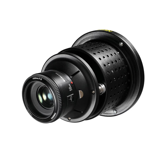 SN-29 Flash Concentrator Conical Snoot Video Art Styling Snoot with YONGNUO YN50mm F1.8 Lens Bowens Mount Photographic Equipment Accessories