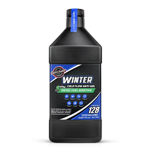 Opti-Lube Winter Formula Diesel Fuel Additive - Quart Treats up to 128 Gallons