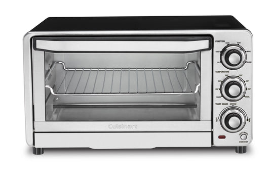 Cuisinart Custom Brushed Stainless Classic Toaster Oven Broiler