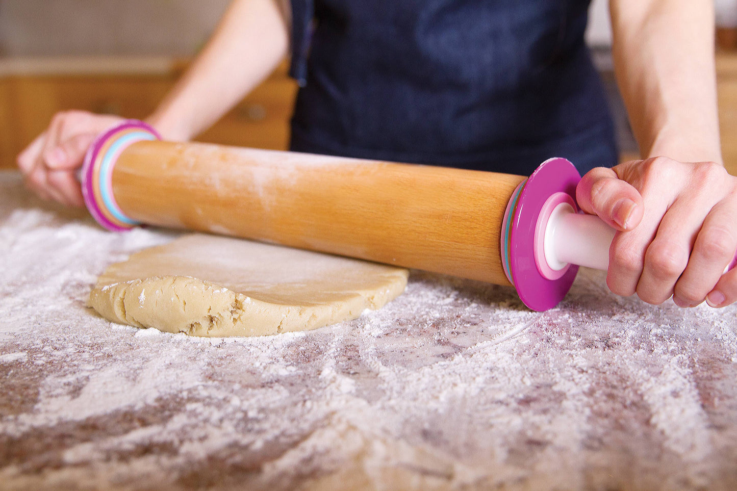Bake-alicious Adjustable Rolling Pin