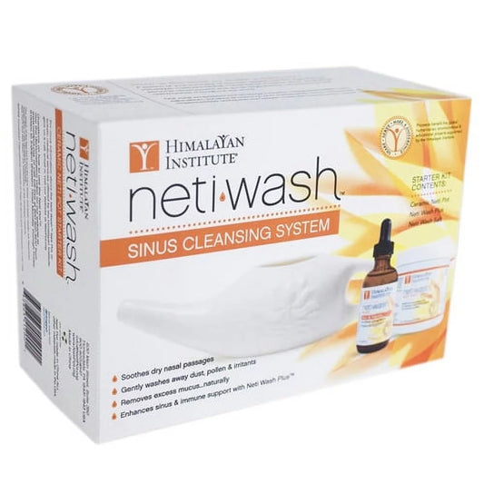 Himalayan Institute Neti Wash Complete Sinus Cleansing System Starter Kit - 1 Ea