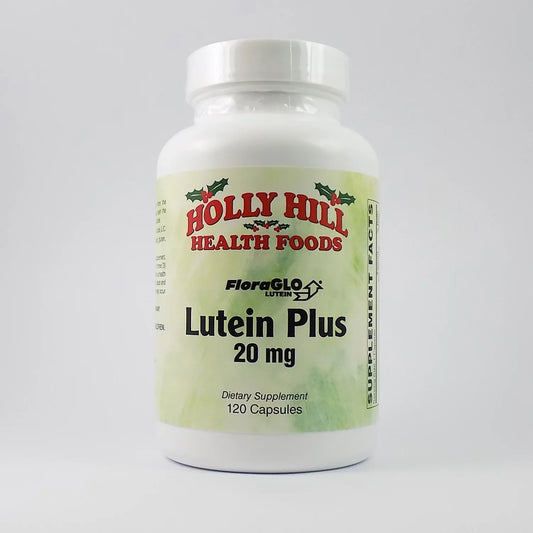 Holly Hill Health Foods, Lutein Plus For Vision Support With FloraGLO, 120 Capsules