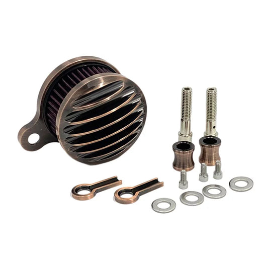 Air Filter CNC Aluminum Bronze Cleaner Intake Filter for XL883 XL 1200 XL1200 72 2004-14 Vehicle Parts