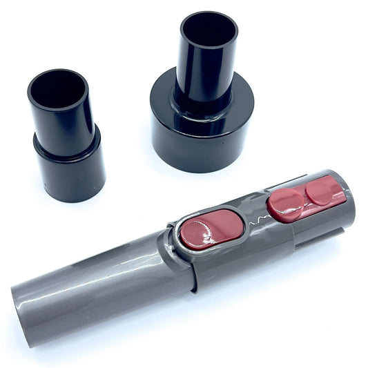 Buff Brite Fur eel and Fang Dog and Cat Hair Removal and Grooming Tool Vacuum Adapters 3 Pack Kit