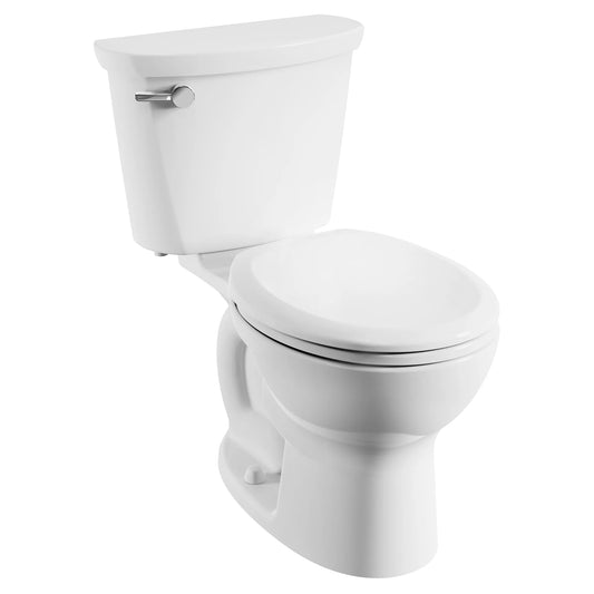 American Standard Cadet PRO Two-Piece 1.6 GPF Standard Height Round Front 10 in. Rough-In Toilet Less Seat in White
