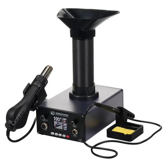 moobody Welding Station Smoke Digital Display Electronic Soldering Iron Soldering Industrial Smoke Filter Smoking Instrument Smoking Constant Temperature Air Machine Soldering Iron