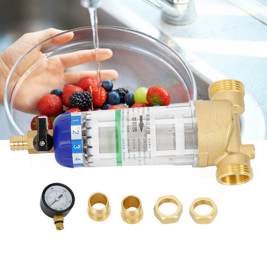 TFCFL Filter Settling Water Filter Sediment Filter Water Rotating Mesh System 3/4