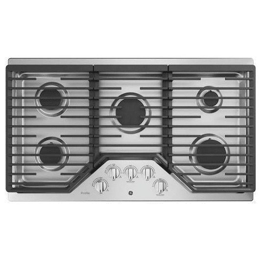 GE APPLIANCES PGP7036SLSS  COOKTOPS (GAS) Black