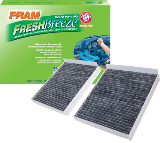 FRAM Fresh Breeze Cabin Air Filter CF11220 with Arm & Hammer Baking Soda, for Select BMW Vehicles Fits select: 2011-2017 BMW 535, 2012-2016 BMW 528