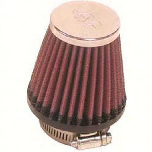 K&N Universal Clamp-On Air Filter: High Performance, Premium, Washable, Replacement Filter: Flange Diameter: 1.875 In, Filter Height: 3 In, Flange Length: 0.625 In, Shape: Round Tapered, RC-1090