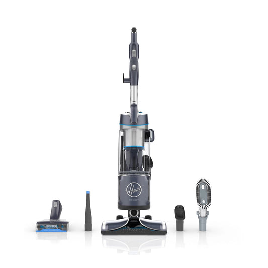 Hoover UH73510PC React Powered Reach Plus Bagless Floorsense Upright Vacuum
