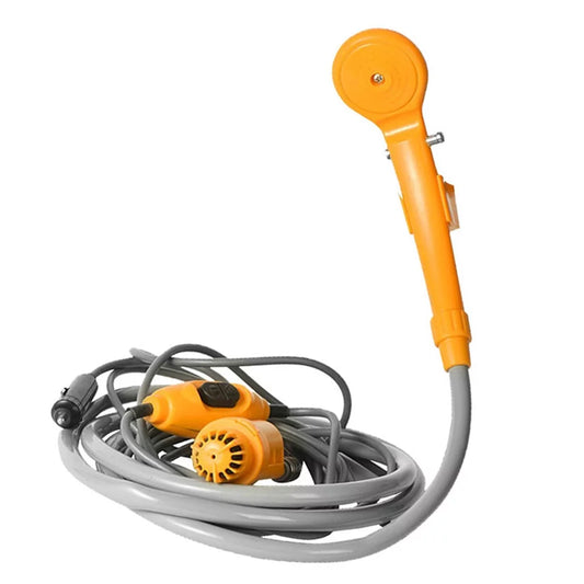 ammoon 12V Camping Showers, Portable Shower Kit with Water Pump, Shower for Off Grid Living and Remote Locations