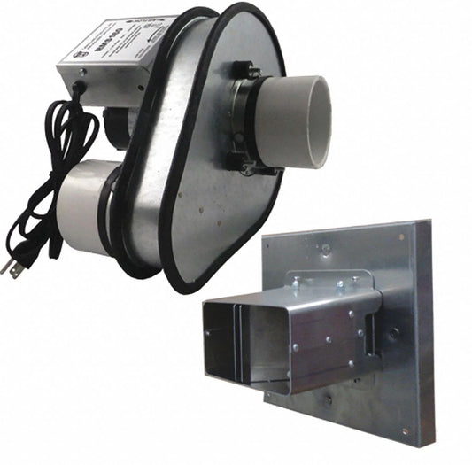 Tjernlund RMS160 Sidewall Radon Mitigation System for Radon Reduction after High Test Levels