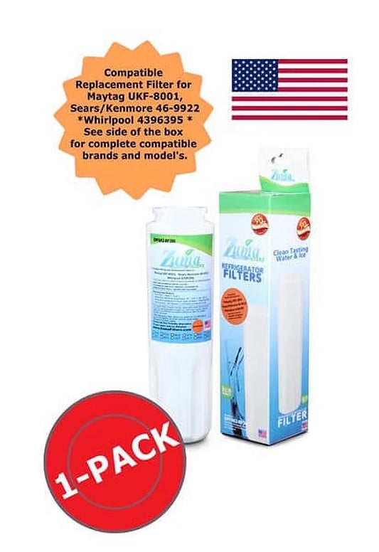 ZUMA Brand , Water and Ice Filter , Model # OPFM2-RF300 , Compatible with Maytag 67003640 - 5503 - Made in U.S.A.