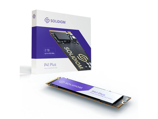 Solidigm P41 Plus 2TB M.2 2280 PCIe 4.0 NVMe Gen4 Internal Solid State Drive (SSD) SSDPFKNU020TZX1