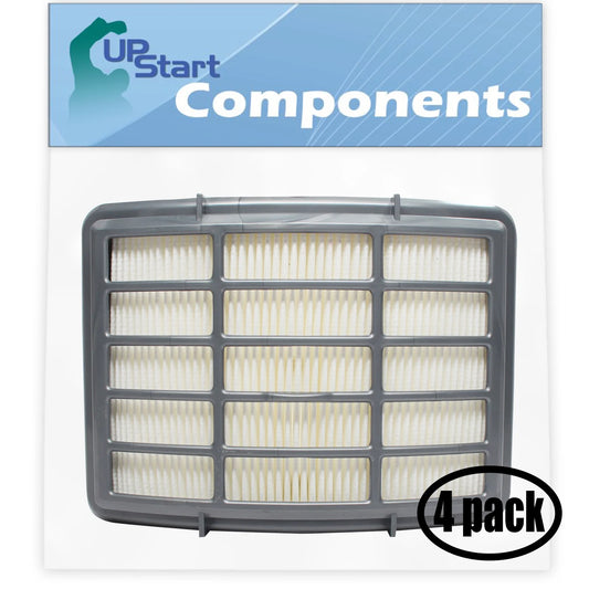 4-Pack Replacement for Shark Shark Navigator Lift-Away NV356E Vacuum HEPA Filter - Compatible with Shark XHF350 HEPA Filter