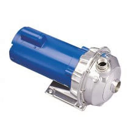 Goulds 1ST1E2C4, Centrifugal Pump, NPE Series, 1 HP, 208-230/460 Volts, 3 Phase, 3500 RPM, 1 NPT Discharge, 1-1/4 NPT Suction, 45 GPM Max., 114 ft. Max. Head, 5-3/16 Impeller, ODP Enclosure