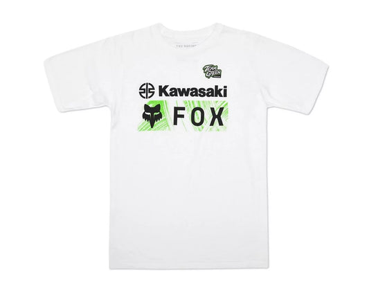 Kawasaki Team Green Fox T-Shirt White Small