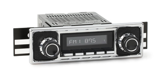 RetroRadio Compatible with 1974-83 Mercedes-Benz 240D Features Include Bluetooth, AUX, AM/FM LABC-M1-308-409-39-78M8