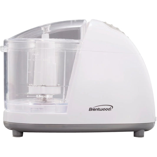 Brentwood MC-101 1.5 Cup Mini Food Chopper, White